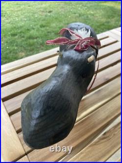 Big Sky Carvers Montana Wood Female Cow Moose (Pegs) 17x8.5 NO Antlers HTF