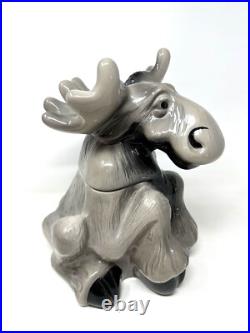 Big Sky Carvers Moose 12 Cookie Jar Bearfoots Tabletop Large Phyllis Driscoll