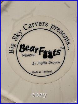 Big Sky Carvers Moose 12 Cookie Jar Bearfoots Tabletop Large Phyllis Driscoll