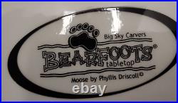 Big Sky Carvers Moose 12 Cookie Jar Bearfoots Tabletop by Phyllis Driscoll