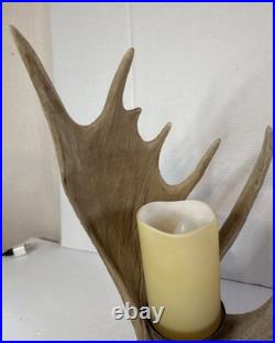 Big Sky Carvers Moose Antler Table Lamp