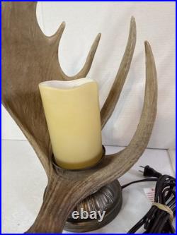 Big Sky Carvers Moose Antler Table Lamp