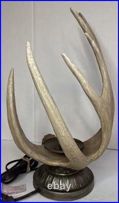 Big Sky Carvers Moose Antler Table Lamp