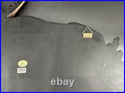 Big Sky Carvers Moose Woodland Themed Hanging Coat/Hat Rack Signed Cabin Decor