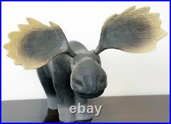 Big Sky Carvers Moose by Jeff Fleming Outstanding Character