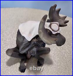 Big Sky Carvers Moosetivity I Moose BearFoots 5 pc Set Complete Nativity