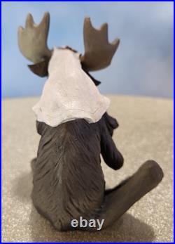 Big Sky Carvers Moosetivity I Moose BearFoots 5 pc Set Complete Nativity