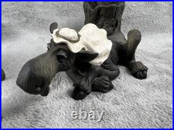 Big Sky Carvers Moosetivity I Moose BearFoots 5 pc Set Complete Nativity