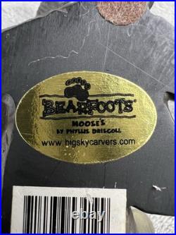 Big Sky Carvers Moosetivity I Moose BearFoots 5 pc Set Complete Nativity