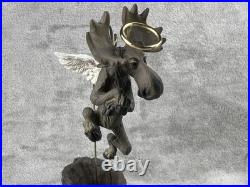 Big Sky Carvers Moosetivity I Moose BearFoots 5 pc Set Complete Nativity