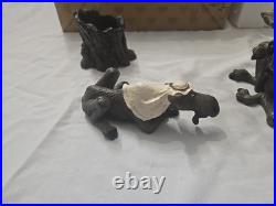 Big Sky Carvers Moosetivity I Moose Figurine 5 pc Set Complete