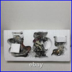 Big Sky Carvers Moosetivity II Moose Figurine 3 pc Set Mountain Mooses