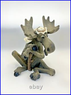 Big Sky Carvers Moosetivity Set 1 By Phylis's Driscoll 5 Pieces Full Nativity