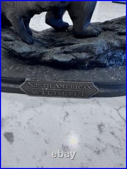 Big Sky Carvers Mountain Matriarch Bear & Cub Bronze Marc Pierce Statue Figurine