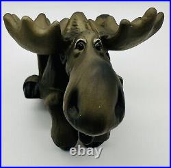 Big Sky Carvers Mountain Moose's Phyllis Driscoll Shep Shelf Sitter Figurine