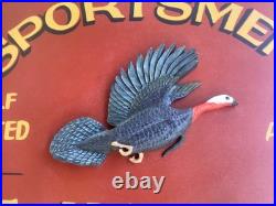 Big Sky Carvers NWTF Turkey Hunting Welcome Sportsmen Wooden Sign Decor