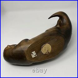 Big Sky Carvers North American RIVER OTTER Master's ED Wood Carving Art 152/950