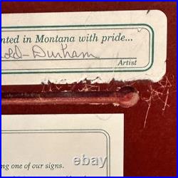 Big Sky Carvers Old Duffers Tavern Made In USA 19 X 16 Wood Plaque Golf Sign