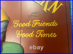 Big Sky Carvers Old Duffers Tavern Wood Plaque Golf Sign Made in USA 19 X 16