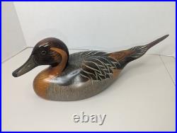 Big Sky Carvers Orvis Decoys 19 Pintail Drake Duck Decoy Signed Craig Fellows