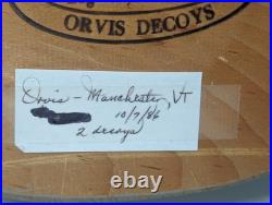 Big Sky Carvers Orvis Decoys 19 Pintail Drake Duck Decoy Signed Craig Fellows