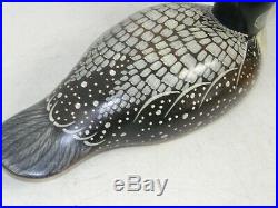 Big Sky Carvers Orvis Exclusive 16.5 Loon Duck Decoy Signed Craig Fellows