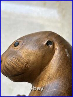 Big Sky Carvers Otter Limited Carving /1250 Missing Clam In Hands