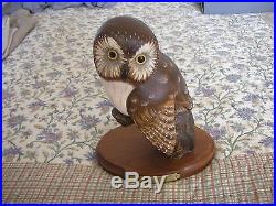 Big Sky Carvers Owl Carving