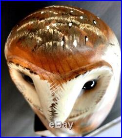 Big Sky Carvers Owl Masters Edition 188/1250 Wood Sculpture 14.5 Inches Art