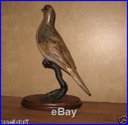 Big Sky Carvers Peter Kaum Perched Dove Master's Limited Edition 233/750