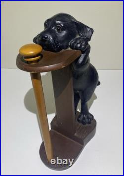 Big Sky Carvers Phyllis Driscoll Black Lab Paper Towel Holder
