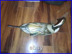 Big Sky Carvers Pintail Drake Duck Decoy Hand Painted, Artist Signed Autographed