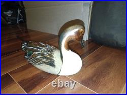 Big Sky Carvers Pintail Drake Duck Decoy Hand Painted, Artist Signed Autographed