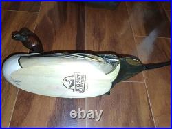 Big Sky Carvers Pintail Drake Duck Decoy Hand Painted, Artist Signed Autographed