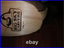 Big Sky Carvers Pintail Drake Duck Decoy Hand Painted, Artist Signed Autographed