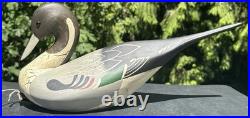 Big Sky Carvers Pintail Duck Bird Wood Decoy Donna Hartley Figure Carved Montana