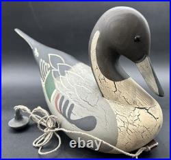 Big Sky Carvers Pintail Duck Bird Wood Decoy Donna Hartley Figure Carved Montana