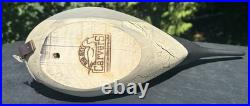 Big Sky Carvers Pintail Duck Bird Wood Decoy Donna Hartley Figure Carved Montana