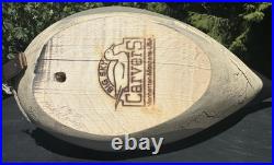 Big Sky Carvers Pintail Duck Bird Wood Decoy Donna Hartley Figure Carved Montana