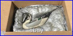 Big Sky Carvers Pintail Duck Bird Wood Decoy Donna Hartley Figure Carved Montana