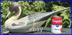 Big Sky Carvers Pintail Duck Bird Wood Decoy Donna Hartley Figure Carved Montana