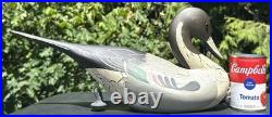 Big Sky Carvers Pintail Duck Bird Wood Decoy Donna Hartley Figure Carved Montana