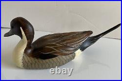 Big Sky Carvers Pintail Duck Decoy Hand Carved & Painted By C Olsen 10.5