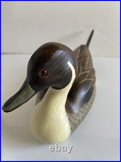 Big Sky Carvers Pintail Duck Decoy Hand Carved & Painted By C Olsen 10.5