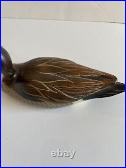 Big Sky Carvers Pintail Duck Decoy Hand Carved & Painted By C Olsen 10.5