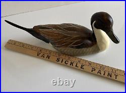 Big Sky Carvers Pintail Duck Decoy Hand Carved & Painted By C Olsen 10.5