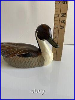 Big Sky Carvers Pintail Duck Decoy Hand Carved & Painted By C Olsen 10.5