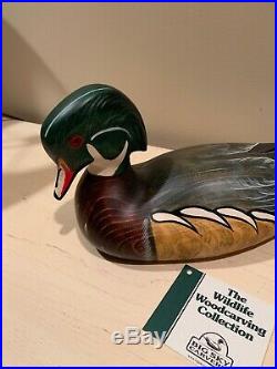 Big Sky Carvers Premier Wood Duck Artist Signed Wildlife Woodcarving Collection