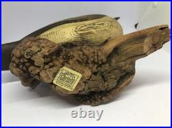 Big Sky Carvers Puffin Carving Mounted & Signed'KOM HAVENS' handmade In Montana