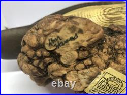 Big Sky Carvers Puffin Carving Mounted & Signed'KOM HAVENS' handmade In Montana